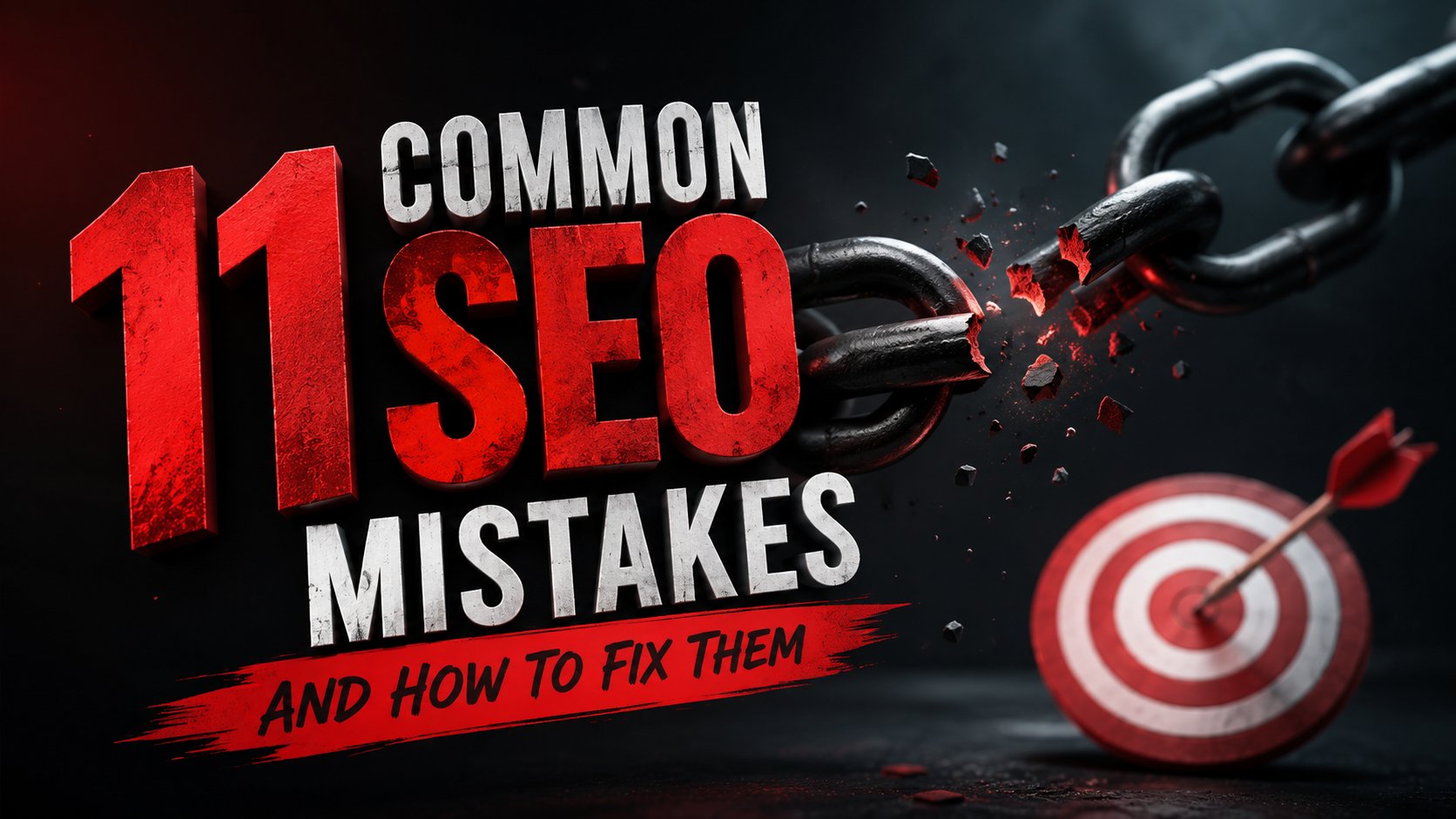 11 common SEO mistakes and how to fix them