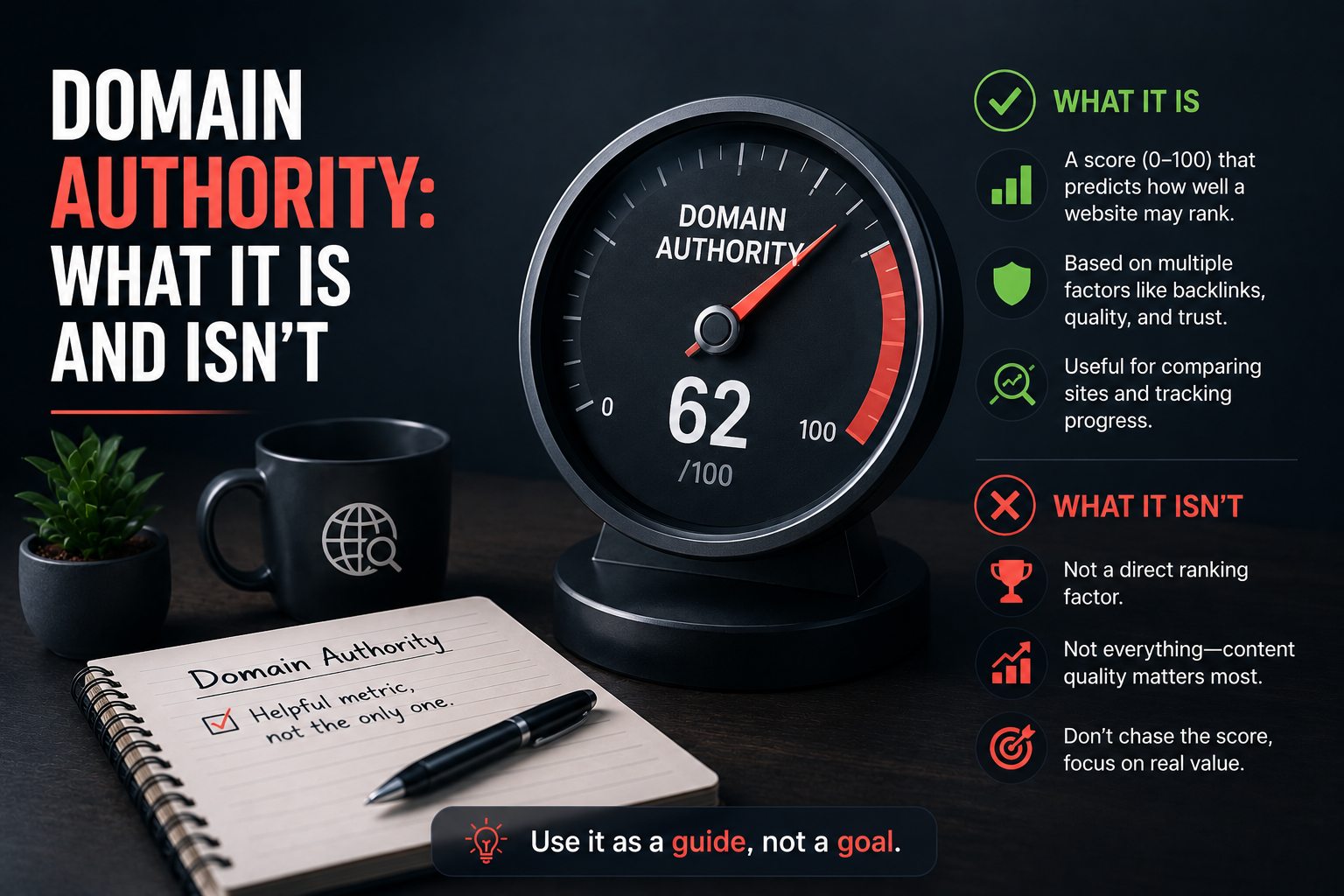 Domain authority: what it is and isn't