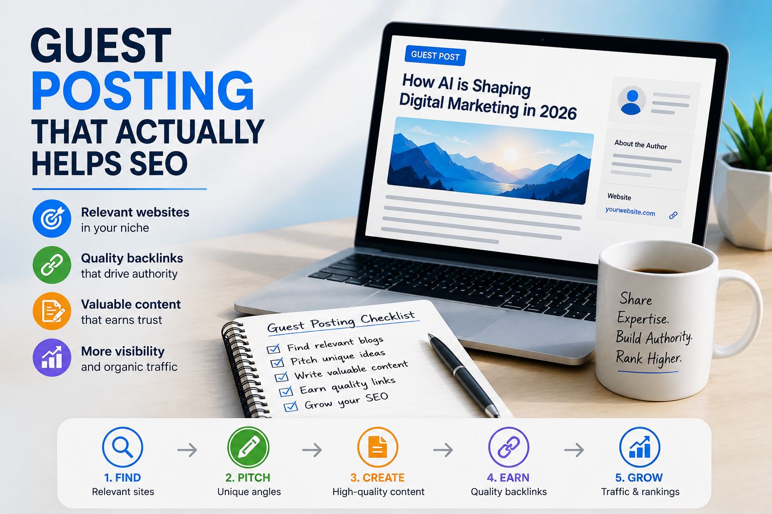 Guest posting that actually helps SEO