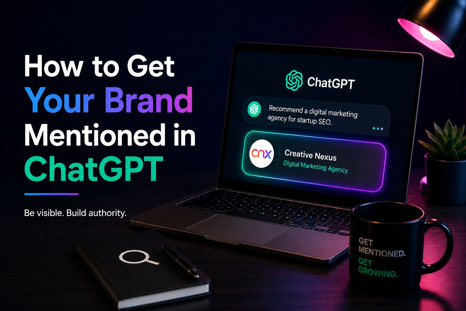 How to get your brand mentioned in ChatGPT