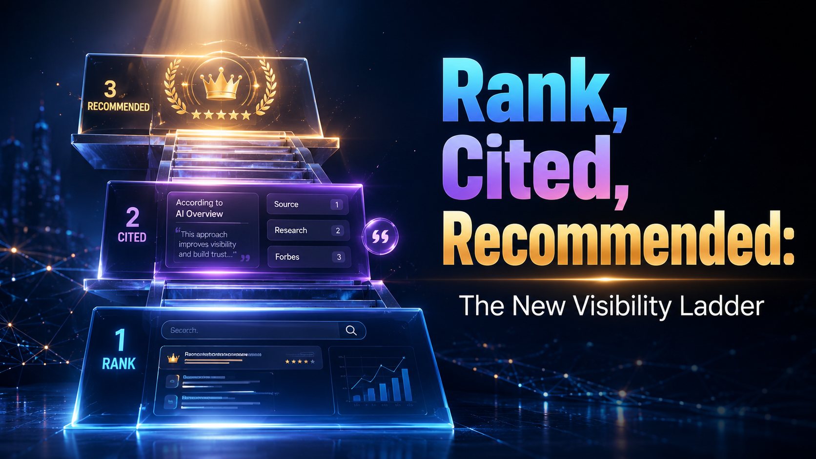 Rank, Cited, Recommended: The New Visibility Ladder